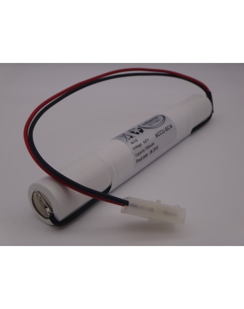Acumulator pentru iluminatul de urgenta Ni-Cd SubC 4.8V 1500mAh Cellevia